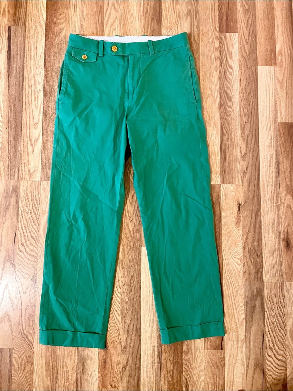 Men's Green Chino Pants W30 L32